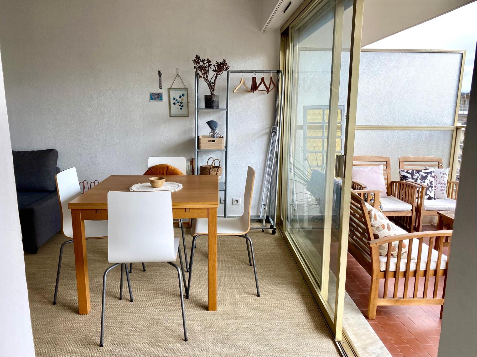 Studio Cosy, Calme Et Lumineux A 500m Des Plages * Antibes